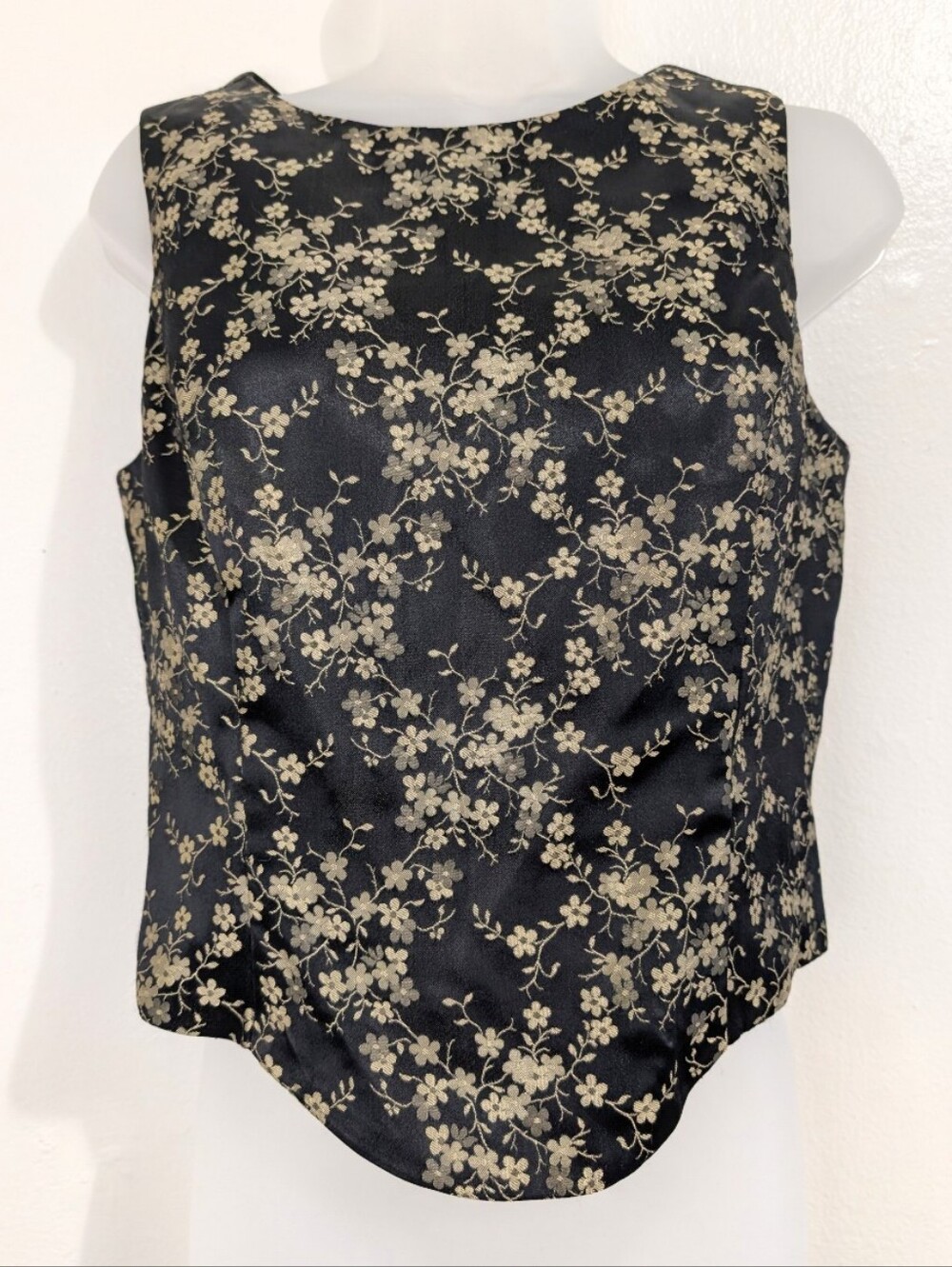 VTG Scott McClintock Y2K Whimsigoth Dark Romantic Witchy Feminine Shine Vest 10